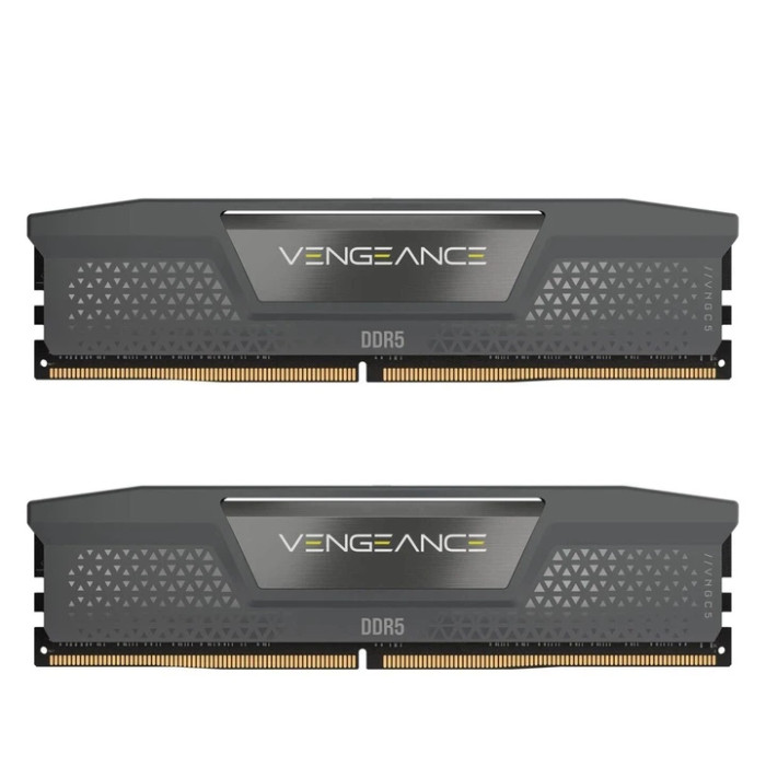 Пам'ять для настільних комп'ютерів Corsair 16 GB (2x8GB) DDR5 6000 MHz Vengeance Black (CMK16GX5M2E6000Z36)