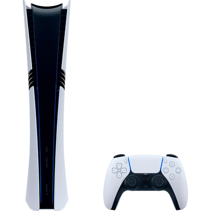 Стационарная игровая приставка Sony PlayStation 5 Pro 4TB Digital Edition Fortnite Flowering Chaos Bundle with Controller Case - White - Upgraded 4TB Ultra Fast SSD Double the Storage Space Flagship PS5 Pro - White (711719595915)