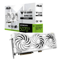 Відеокарта ASUS TUF-RTX5070TI-O16G-BTF-WHITE (90YV0N60-M0NA00)