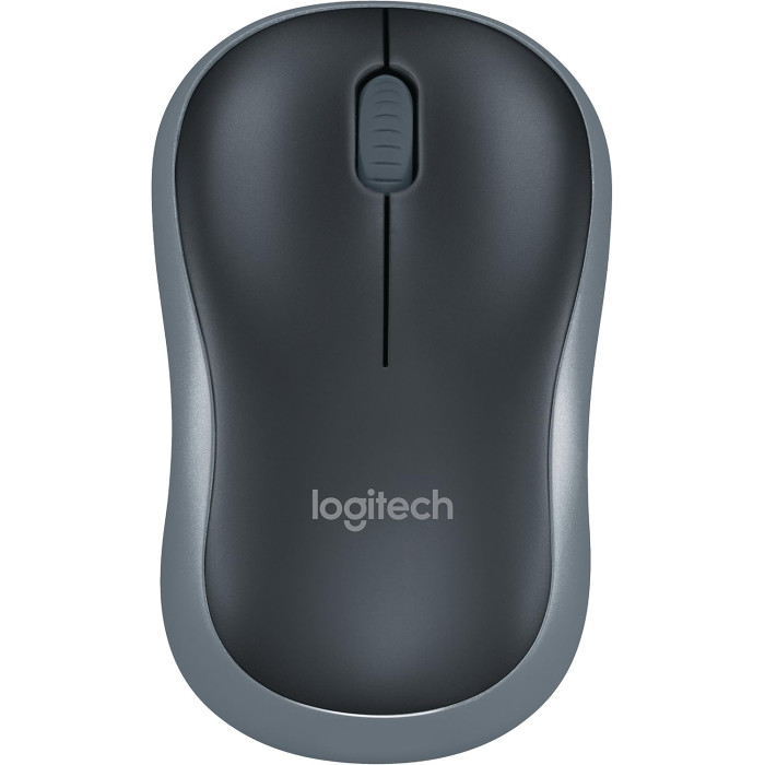 Мышь Logitech M185 Wireless Grey (910-002225)