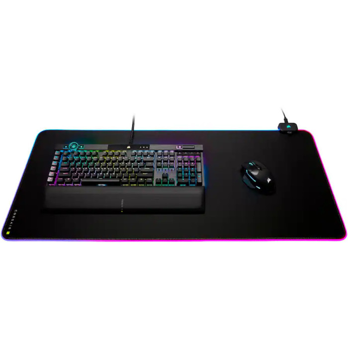 Килимок для миші Corsair MM700 Extended Cloth Black (CH-9417070-WW)