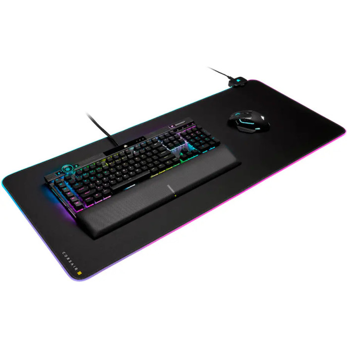 Килимок для миші Corsair MM700 Extended Cloth Black (CH-9417070-WW)