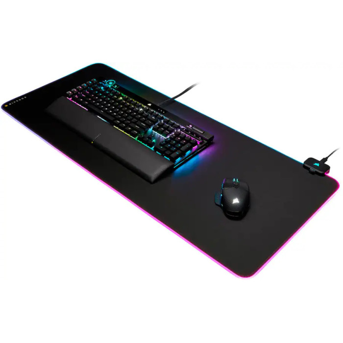 Килимок для миші Corsair MM700 Extended Cloth Black (CH-9417070-WW)