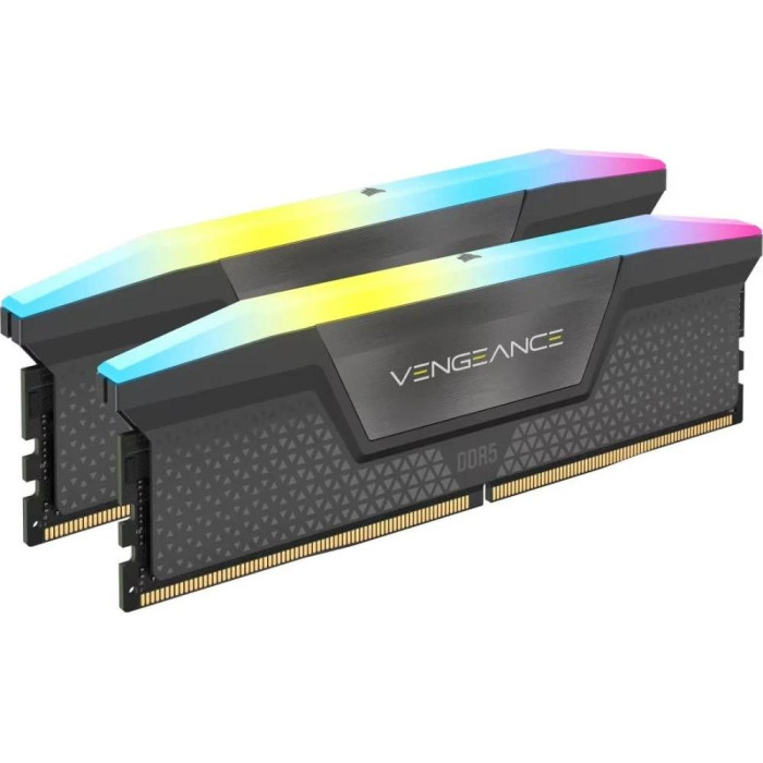 Память для Настольных Компъютеров Corsair 32 GB (2x16GB) 6000 MHz Vengeance RGB AMD EXPO (CMH32GX5M2B6000Z30K)
