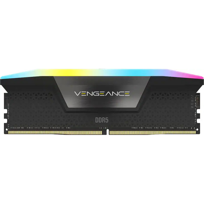 Память для настольных компьютеров Corsair 64 GB (2x32GB) DDR5 6400 MHz Vengeance RGB (CMH64GX5M2Y6400C32)