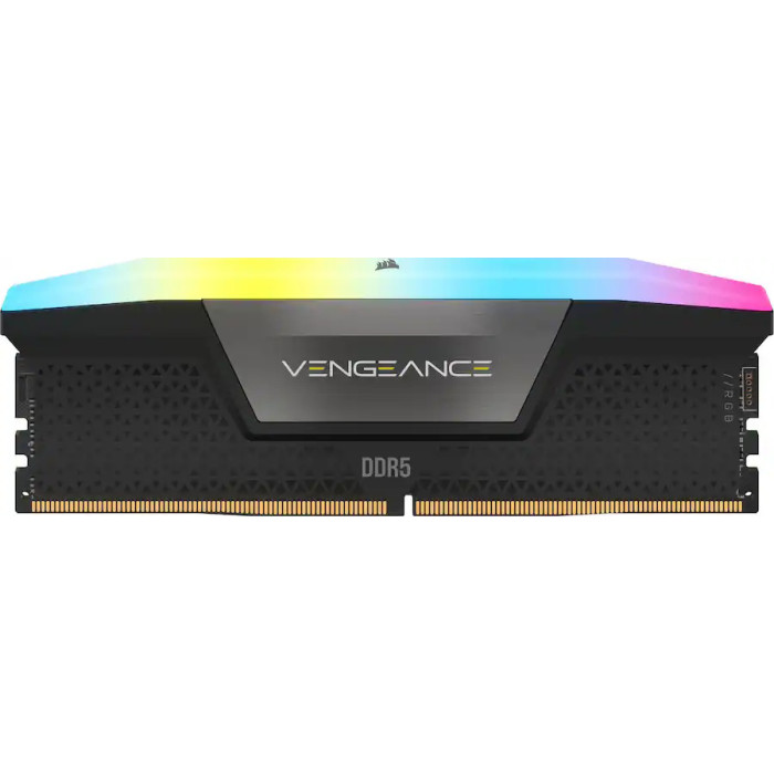 Память для настольных компьютеров Corsair 64 GB (2x32GB) DDR5 6400 MHz Vengeance RGB (CMH64GX5M2Y6400C32)