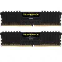 Пам'ять для настільних комп'ютерів Corsair 32 GB (2x16GB) DDR4 3200 MHz Vengeance LPX Black (CMK32GX4M2E3200C16)