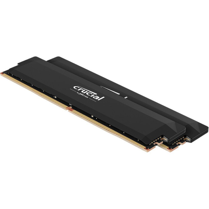 Пам'ять для настільних комп'ютерів Crucial 64 GB (2x32GB) DDR5 6000 MHz Pro Overclocking (CP2K32G60C40U5B)