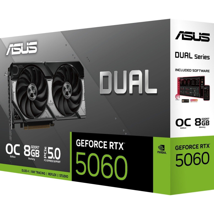 Відеокарта ASUS DUAL-RTX5060-O8G (90YV0N12-M0NA00)