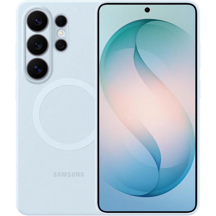 Чохол для смартфона Samsung Silicone Magnet Case for Galaxy S26 Ultra Light Blue (EF-ES948CLEGWW, EF-ES948CLEGUS)