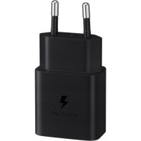Мережевий зарядний пристрій Samsung 15W PD Power Adapter Black (EP-T1510NBEGEU) 