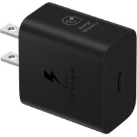 Мережевий зарядний пристрій Samsung 25W PD Power Adapter Black (EP-T2510NBEGUS) + перехідник