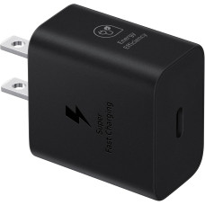 Мережевий зарядний пристрій Samsung 25W PD Power Adapter Black (EP-T2510NBEGUS) + перехідник