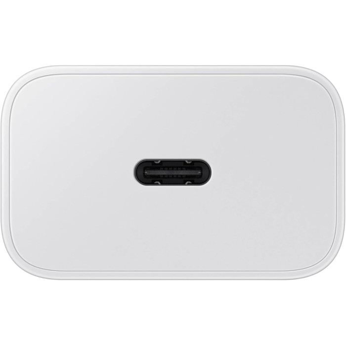 Мережевий зарядний пристрій Samsung 25W PD Power Adapter White w/o cable (EP-T2510NWEGUS) + перехідник