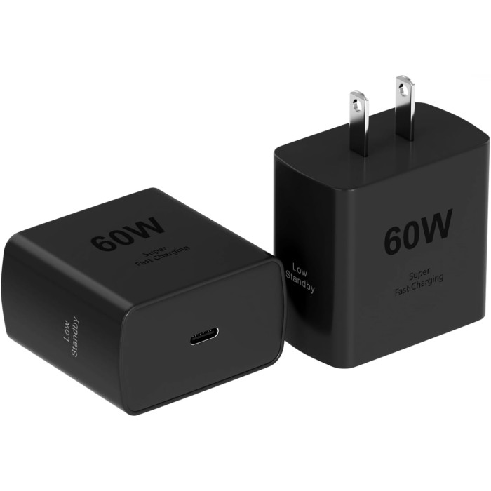 Мережевий зарядний пристрій Samsung 60W Black (EP-T6010NBEGUS)