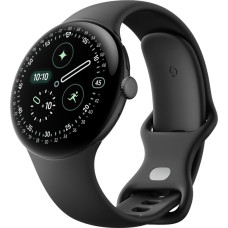Смарт-годинник Google Pixel Watch 4 45mm Wi-Fi Matte Black Aluminum case / Obsidian Active Band