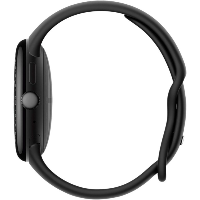 Смарт-часы Google Pixel Watch 4 45mm Wi-Fi Matte Black Aluminum case / Obsidian Active Band