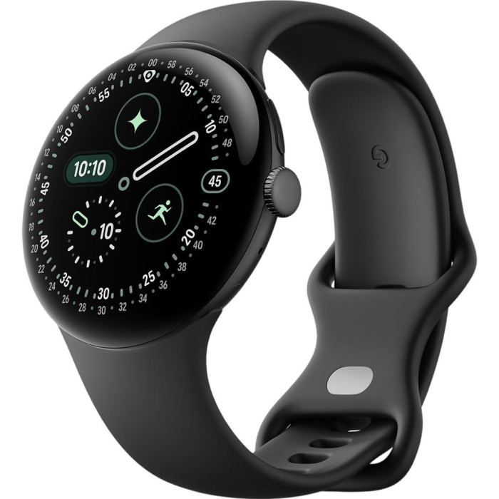 Смарт-часы Google Pixel Watch 4 45mm Wi-Fi Matte Black Aluminum case / Obsidian Active Band