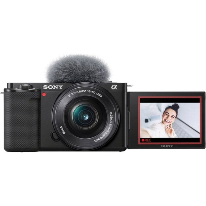 Беззеркальный фотоаппарат Sony ZV-E10 kit (16-50mm) Black (ILCZVE10LB.CEC)