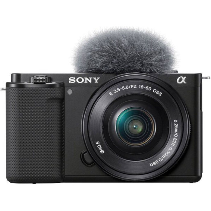 Беззеркальный фотоаппарат Sony ZV-E10 kit (16-50mm) Black (ILCZVE10LB.CEC)