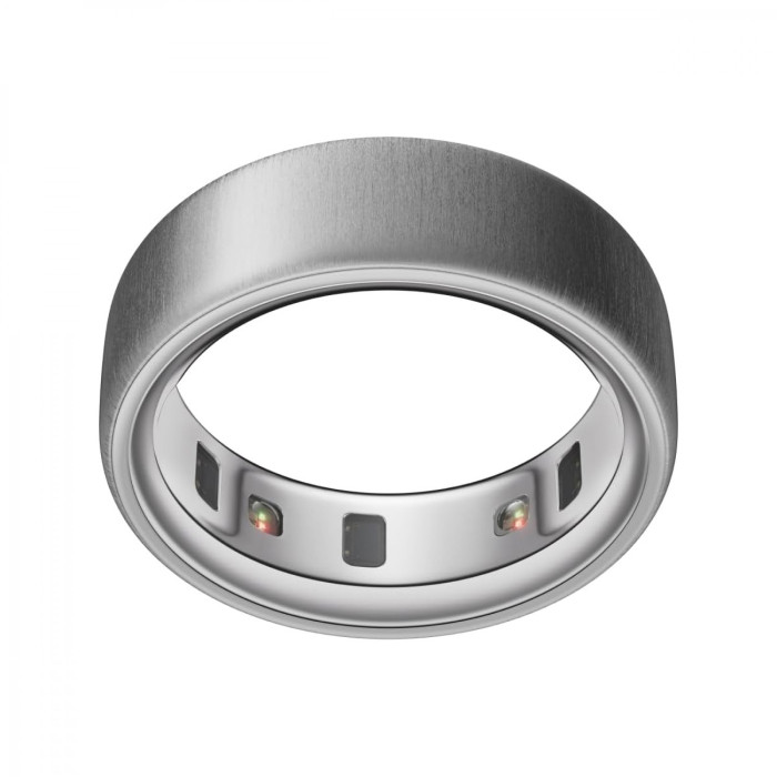 Смарт-кольцо Oura Ring 4 Brushed Silver Size 12 (JZ90-54220-12)