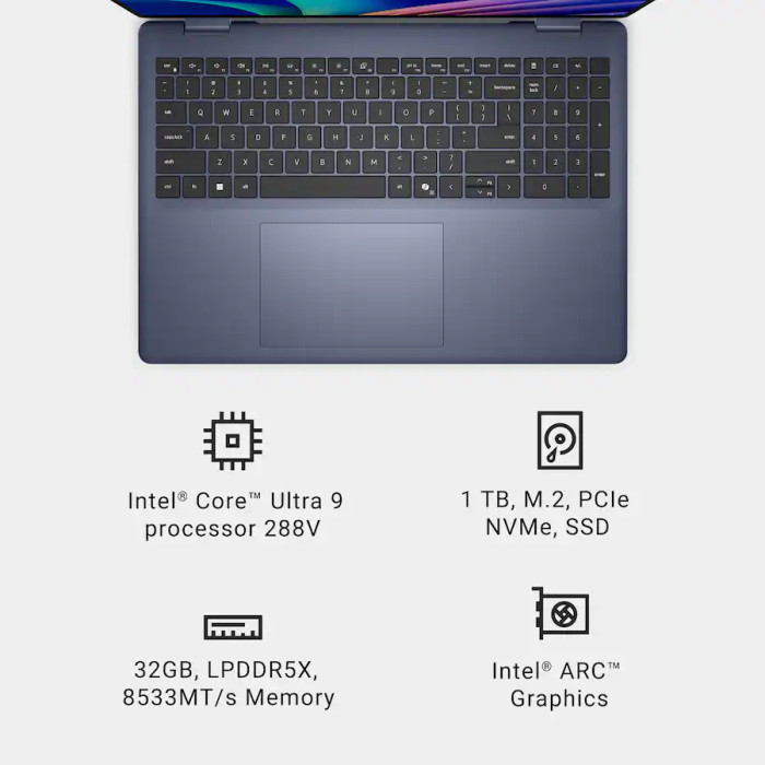 Ноутбук Dell 16 Plus (LDB06250-9182BLU-PUS)