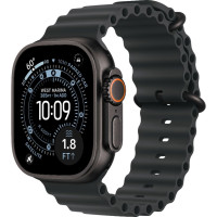 Смарт-часыApple Watch Ultra 3 GPS + Cellular 49mm Black Tit. Case w. Black Ocean Band (MF0J4)