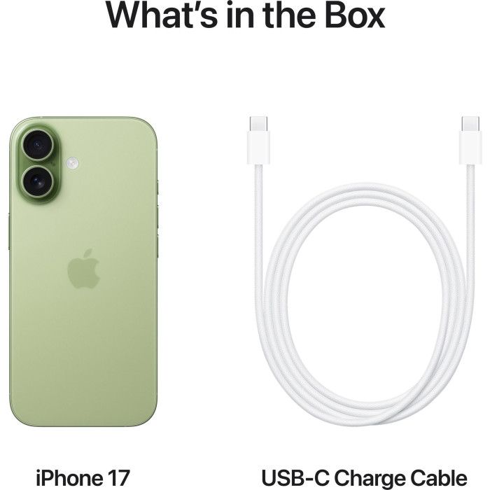 Смартфон Apple iPhone 17 256GB eSim Sage (MG4A4)