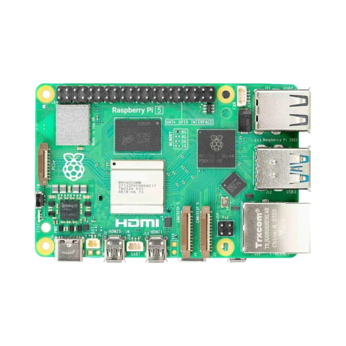 Одноплатний комп'ютер Raspberry Pi 5 8GB (RPI5-8GB-SINGLE)