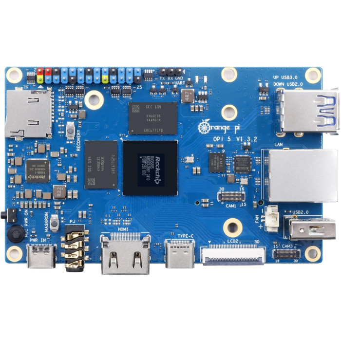 Одноплатний комп'ютер Orange Pi 5 RAM 4GB (B0BN16ZLXB)
