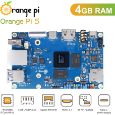 Одноплатний комп'ютер Orange Pi 5 RAM 4GB (B0BN16ZLXB)