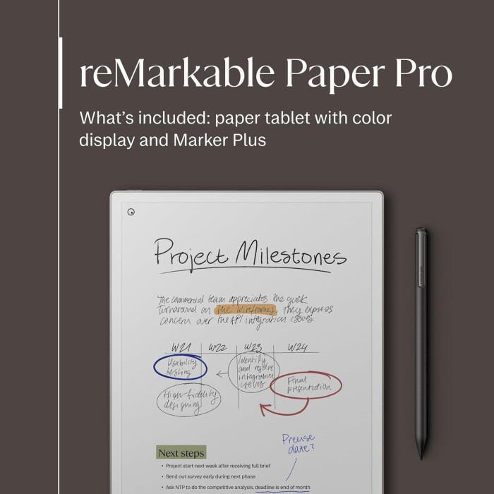 Электронная книга reMarkable Paper Pro Bundle (RM81C-1000NW)