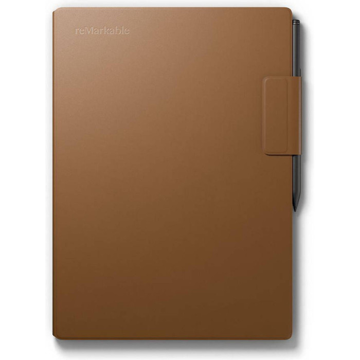 Електронна книга reMarkable Paper Pro Marker Plus Book Folio Brown (RM83C-1006NW)