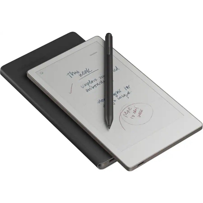 Электронная книга reMarkable Paper Pro Move with Marker Plus and Premium Leather Book Folio Black (RM91A-1004NW)