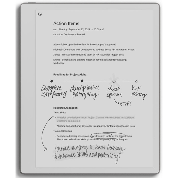 reMarkable Paper Pure with Marker (RM92A-1000NW)