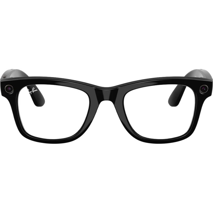 Смарт-окуляри Ray-Ban Meta Wayfarer Gen 2 Shiny Black Frame / Clear to Graphite Green Transitions Lens (RW4012 601/1M 53-22)