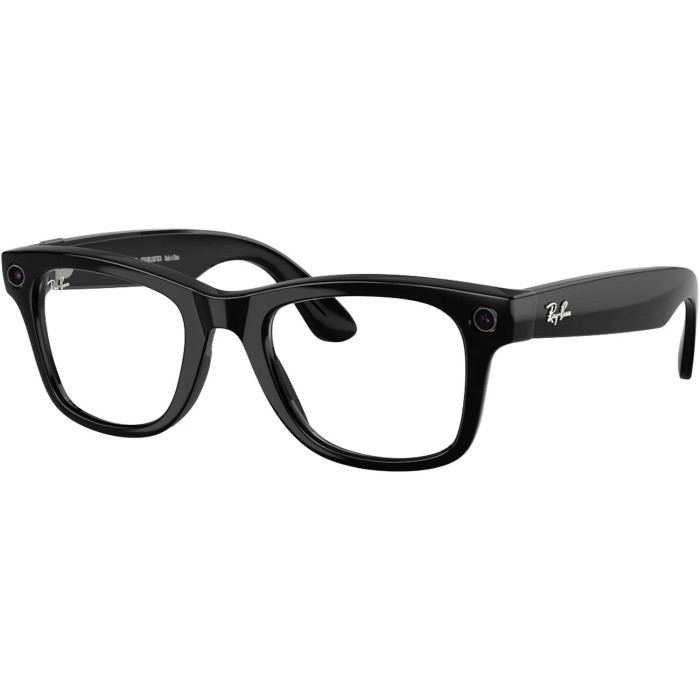 Смарт-окуляри Ray-Ban Meta Wayfarer Gen 2 Shiny Black Frame / Clear to Graphite Green Transitions Lens (RW4012 601/1M 53-22)