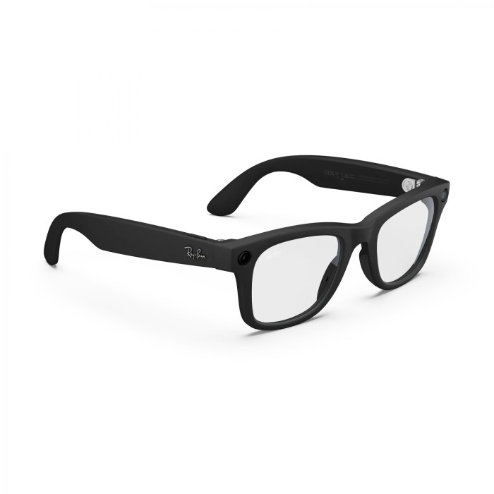 Смарт-окуляри Ray-Ban Meta Wayfarer Gen 2 Standard Matte Black Frame / Clear Lenses (RW4012 601SSB 50-22)