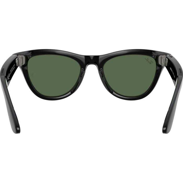 Смарт-окуляри Ray-Ban Meta Skyler Gen 2 Standard Shiny Black Frame / G-15 Green Lenses (RW4014 601/71 52-20)