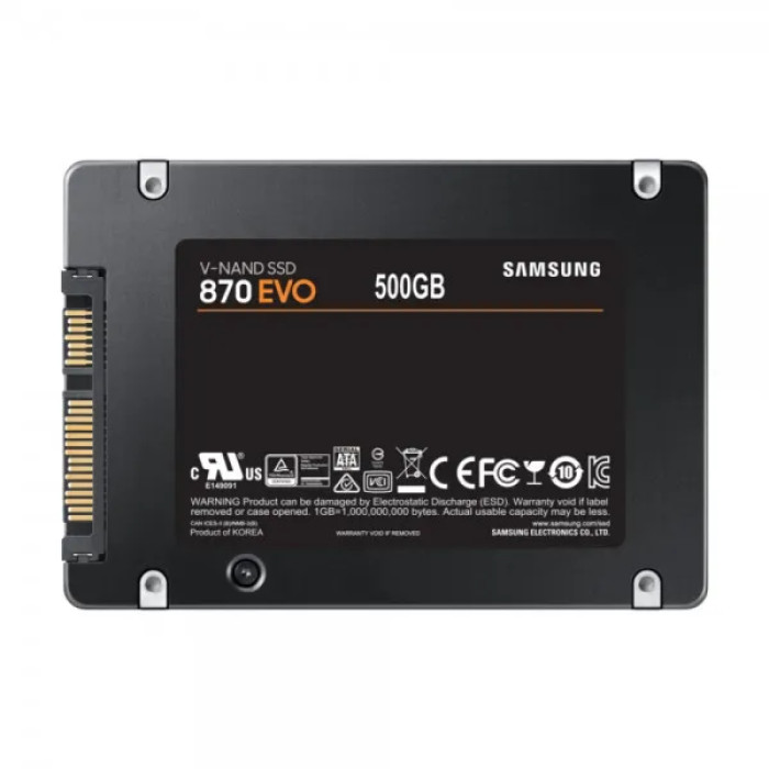 SSD накопичувач Samsung 870 EVO 500 GB (MZ-77E500BW)