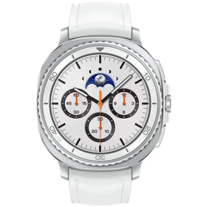 Смарт-годинник Samsung Galaxy Watch8 Classic LTE 46 mm White (SM-L505FZWA)