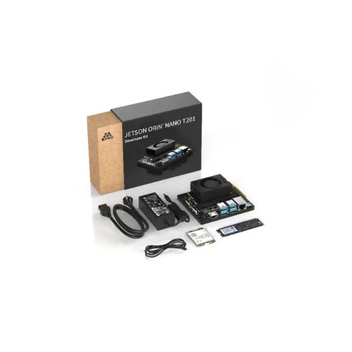 Jetson Orin Nano 8GB T201 Development Kit Зарядний пристрій та 256GB SSD