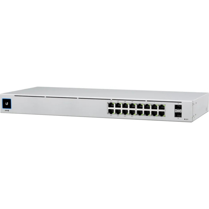 Коммутатор управляемый уровня 2 Ubiquiti USW-16-POE
