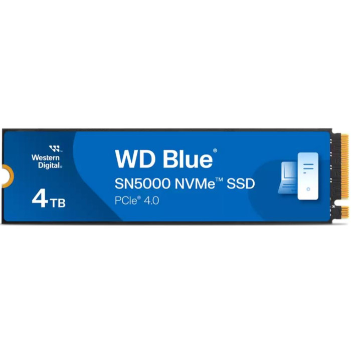 SSD накопичувач WD Blue SN5000 4 TB (WDS400T4B0E)