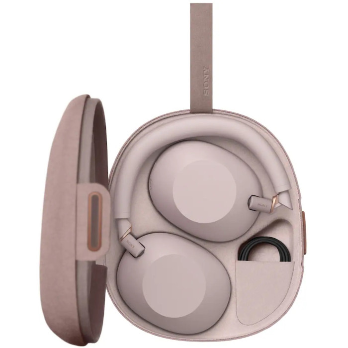 Наушники с микрофоном Sony WH-1000XM6 Sand Pink (WH1000XM6P.CE7)