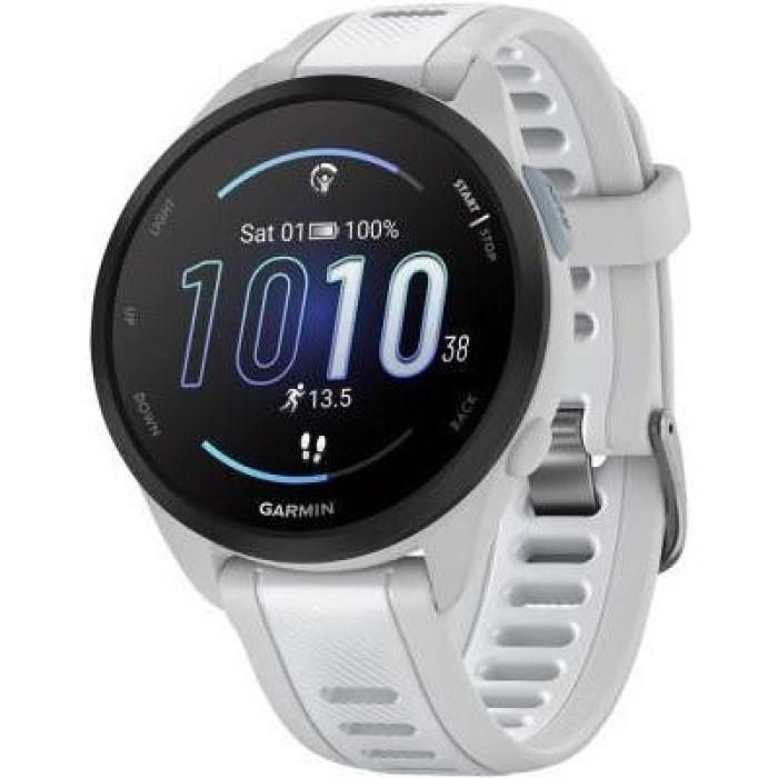 Смарт-часы Garmin Forerunner 165 Mist Gray/Whitestone (010-02863-21/A1/AD)