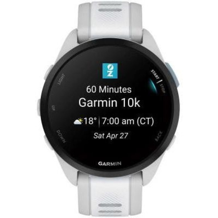 Смарт-часы Garmin Forerunner 165 Mist Gray/Whitestone (010-02863-21/A1/AD)
