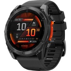 Смарт-часы Garmin Fenix 8 51mm AMOLED Slate Gray with Black Silicone Band (010-02905-00) Идеальное Состояние
