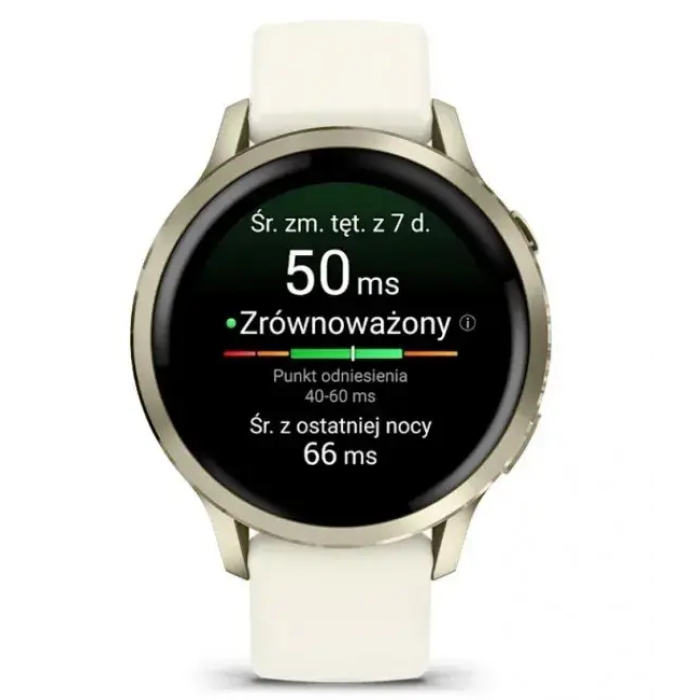 Смарт-часы Garmin Venu 4 41 mm Lunar Gold with Bone Silicone Band (010-03013-00)