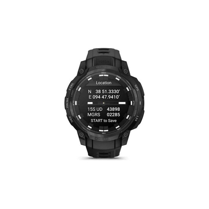 Смарт-часы Garmin Instinct Crossover AMOLED Tactical Edition Black (010-03398-02, 010-03398-42)